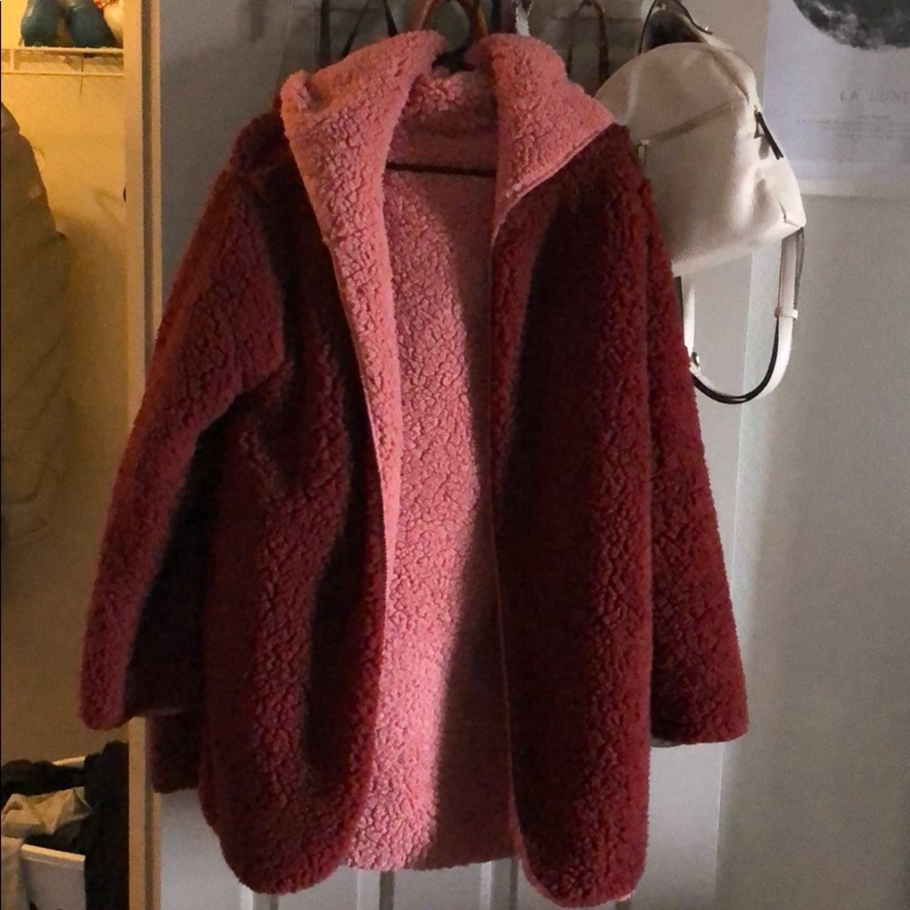 Urban Outfitters Reversible Sherpa Jacket
